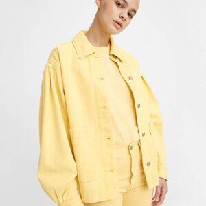 Butter Yellow Levi's Esther Modern Jacket, S